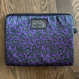 Coach Purple Laptop Sleeve Case